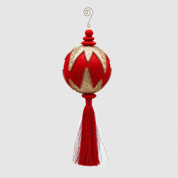 Ball Cof Rice H-36, D-12 cm rosso