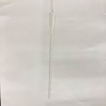 Ciondolo di h-24 cm ghiacciato