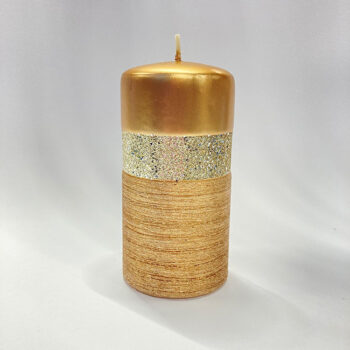 Candela Queen Mocc. H-13, D-7 cm Oro