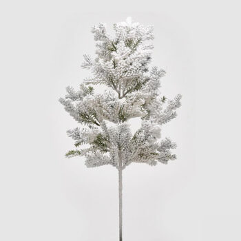 Smreka super zasnežena veja h-66 cm