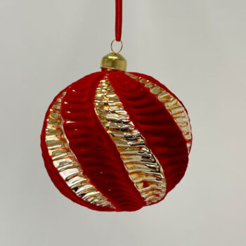 Alternative view of Kugla super Baršun crvena-Zlatna