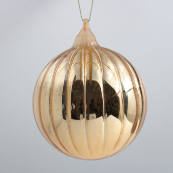 Palla di vetro Goldy dorata d-10 cm x 1