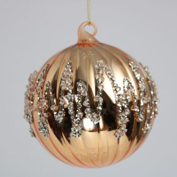 Kör üveg arany-Jég